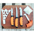 CHARD Game Processing Knife Set – 7-Piece Field & Home Butchering Kit