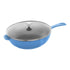 STAUB Cast Iron Skillet 26 cm / 10 inch Ice-blue  Everyday Pan