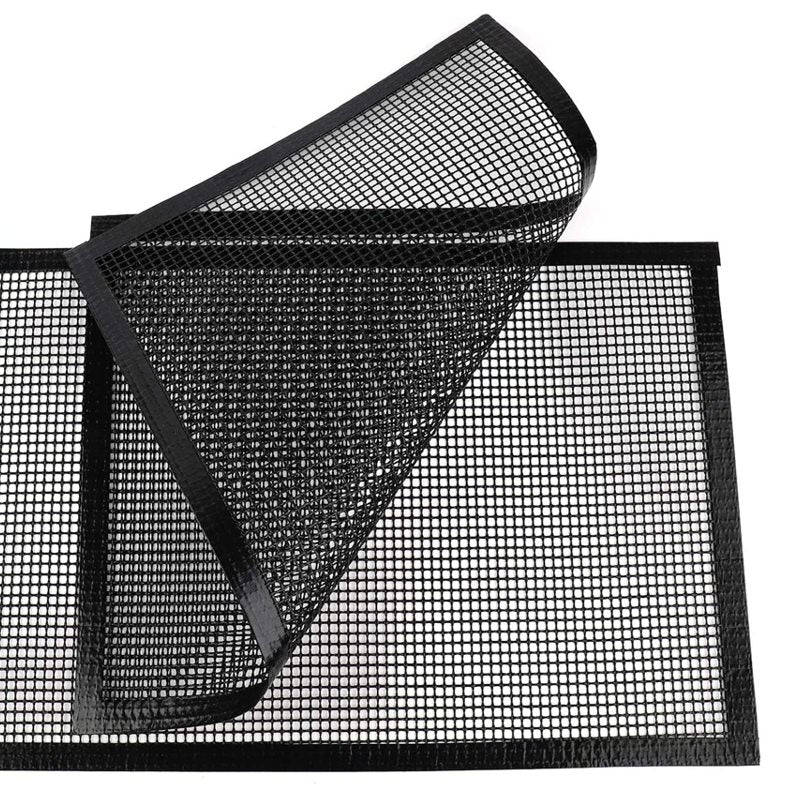 BBQ Devil Mesh Grill Mats | Pack of 2 | Non-Stick & Reusable