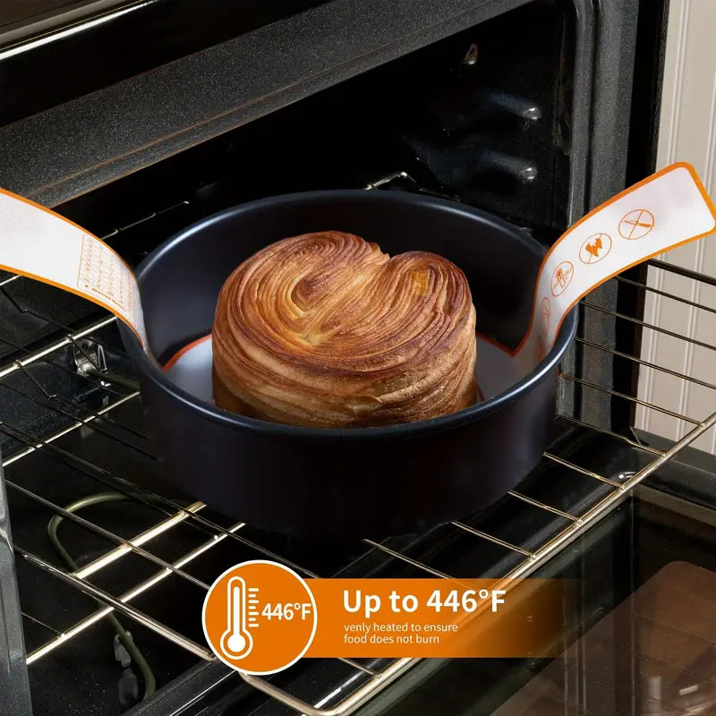 Silicone Bread Sling, Non-Stick & Easy Clean - Red - 2 Pieces