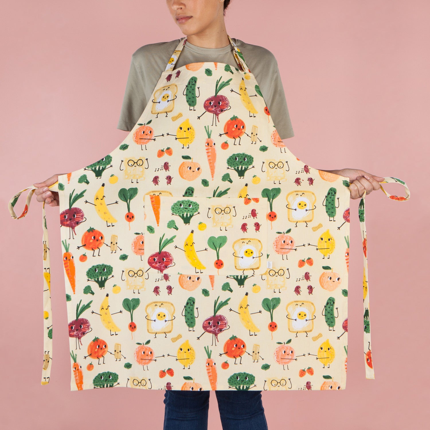 Jubilee Apron - Funny Food - Adult Size