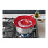Kuhn Rikon Spill Stopper Red Flower 11in