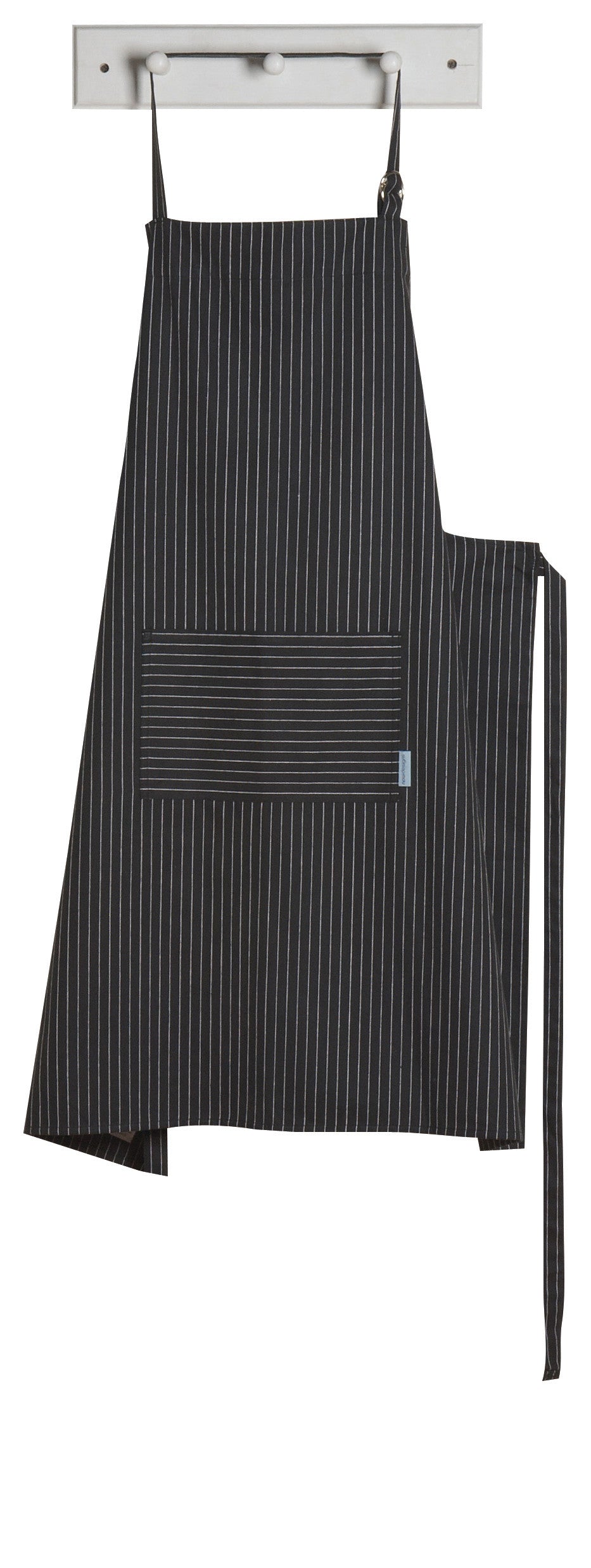 Now Designs Apron - Pinstripe Black - XL