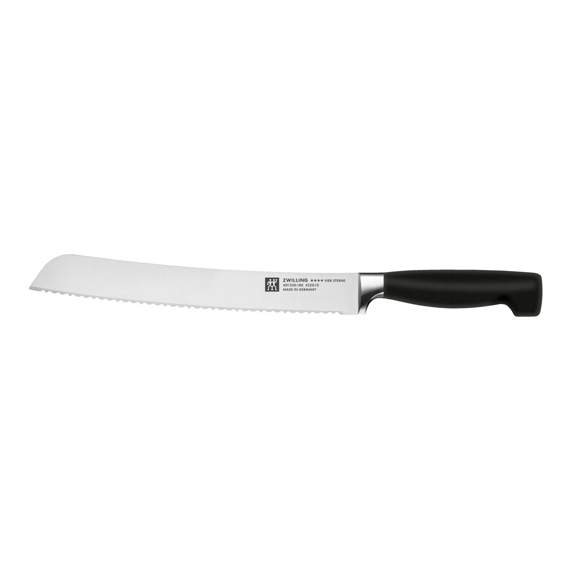 ZWILLING FOUR STAR Bread knife 9 inch, inverted serrated edge