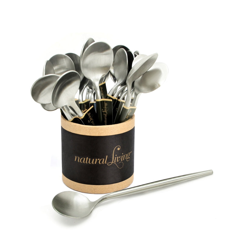 Natural Living Stainless Appetizer Spoons