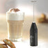 Café Culture Electronic Milk Frother – Stainless Steel, Black Matte