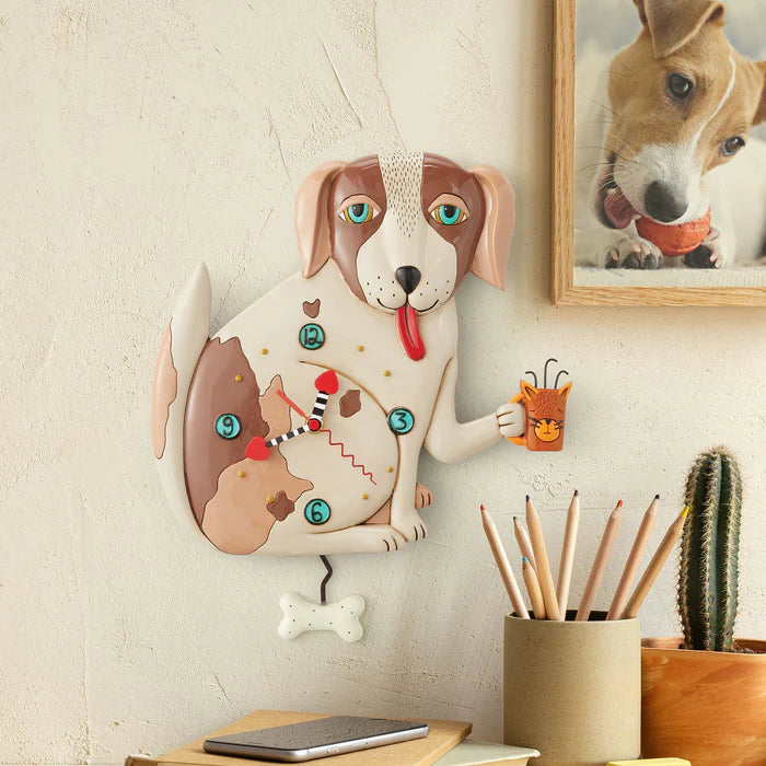 Enesco No Bones (Dog) Wall Clock