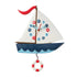 Enesco Smooth Sailing Sailboat Wall Clock