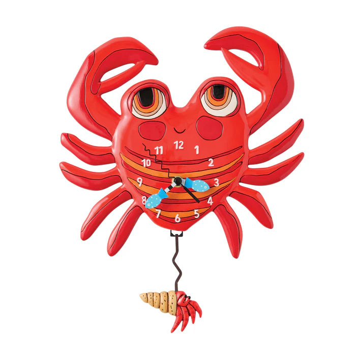Enesco Lil Crab Wall Clock