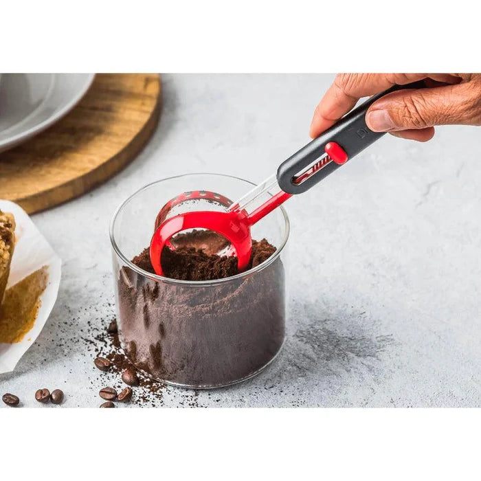 Dreamfarm Levoop – Adjustable Measuring Scoop RED