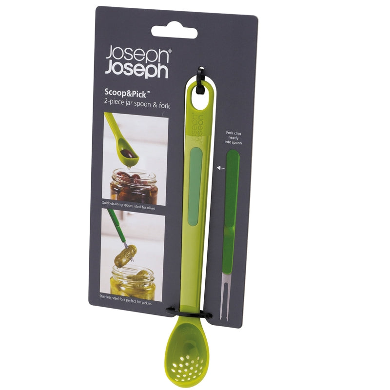 Joseph Joseph Jar Spoon & Fork Great Gift For Pickle Lovers