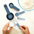 Joseph Joseph Nest™ Measuring Cup & Spoon Set – 8-Piece Space-Saving Blue Set