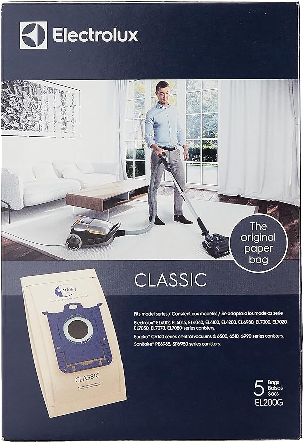 Aspirateur à papier classique Electrolux EL200G s, 5 sacs par boîte