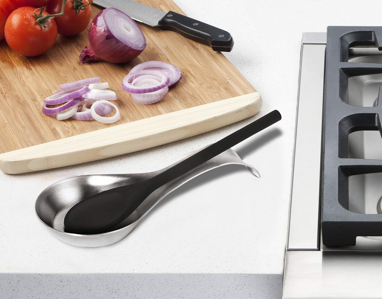 OGGI Stainless Steel Spoon Rest