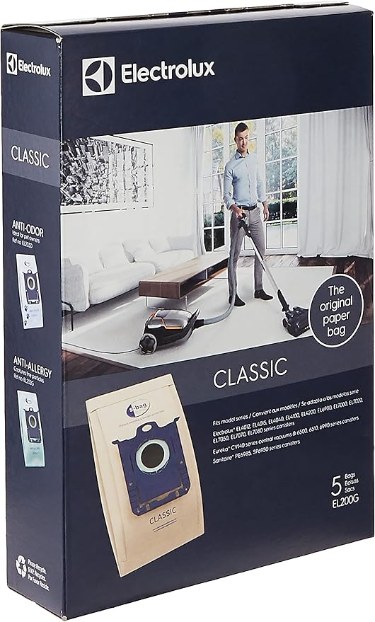 Aspirateur à papier classique Electrolux EL200G s, 5 sacs par boîte