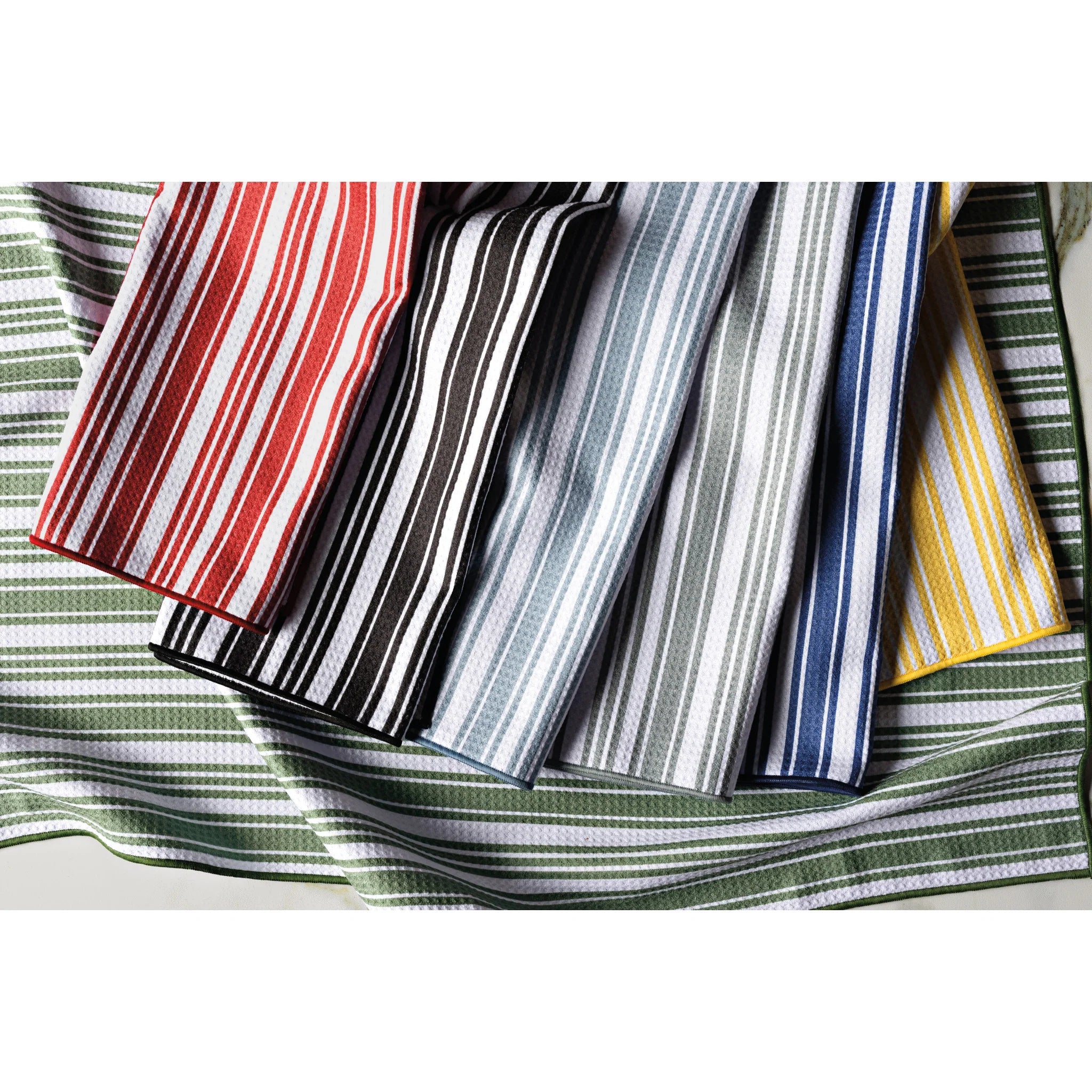 Danica Slate Blue Recycled Microfibre Dishtowel