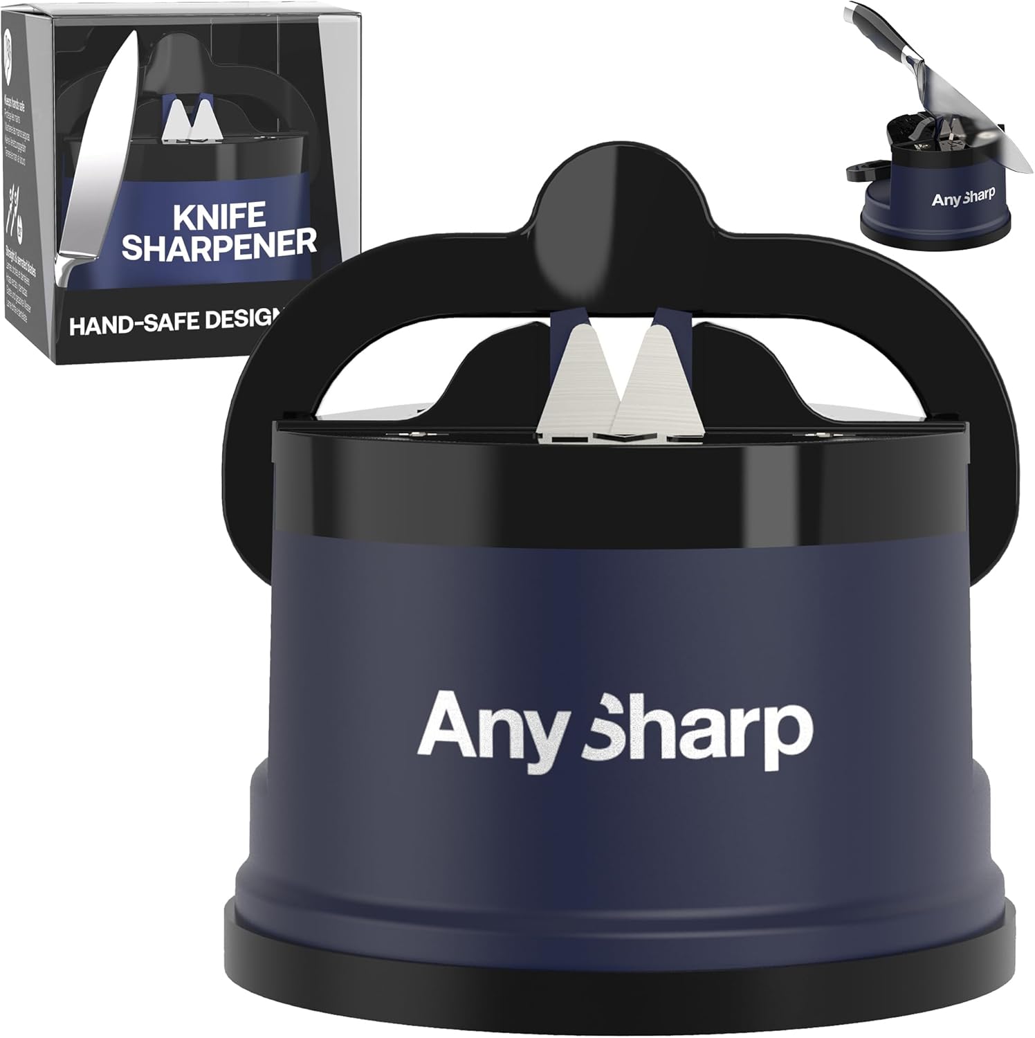 Any Sharp Knife Sharpener with Suction Cups