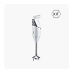 Bamix® SwissLine Immersion Blender - Available in Black & Light Grey/White