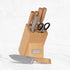 Cuisinart Knife Block Set Maple wood