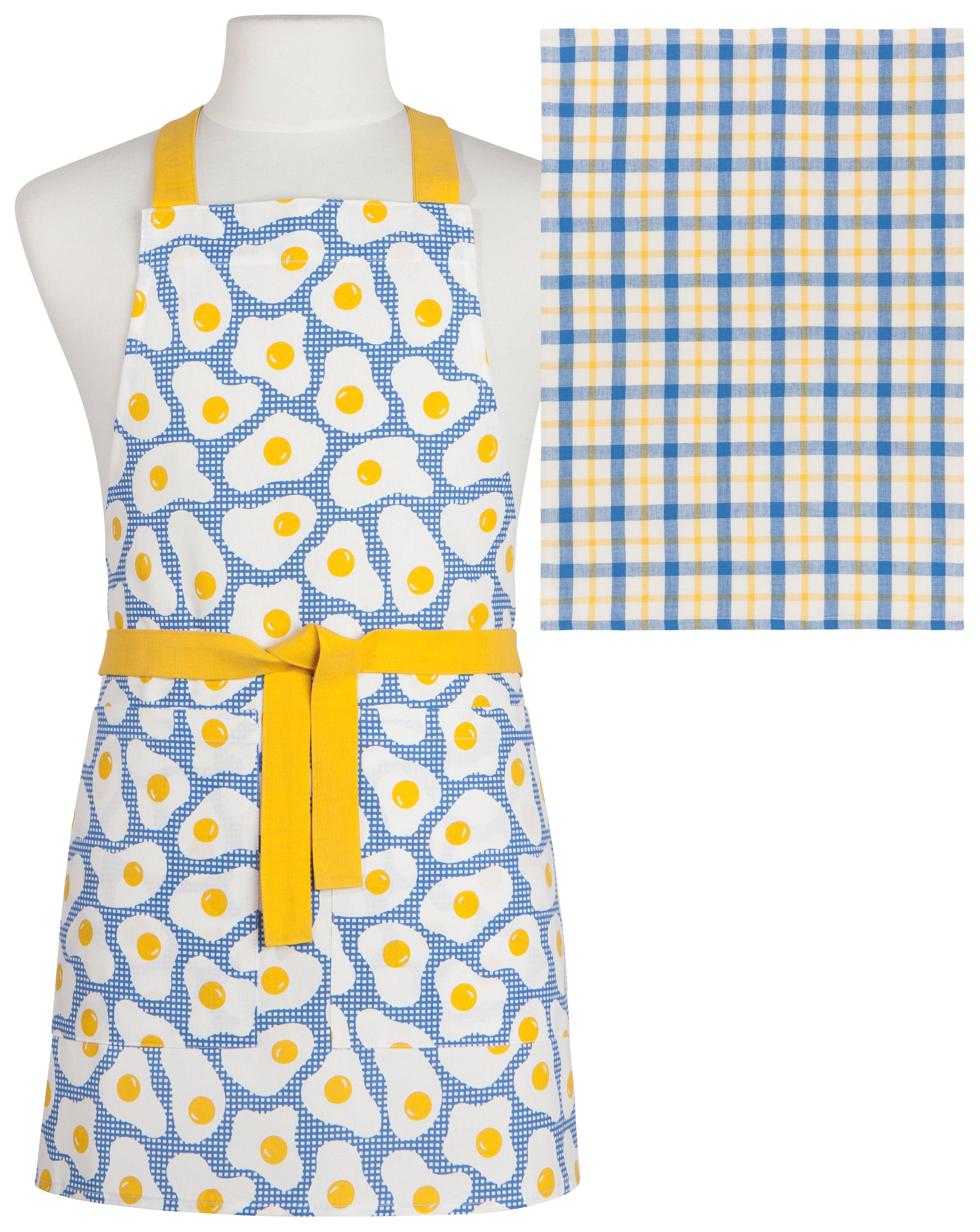 Jubilee Apron & Tea Towel Set - Eggs