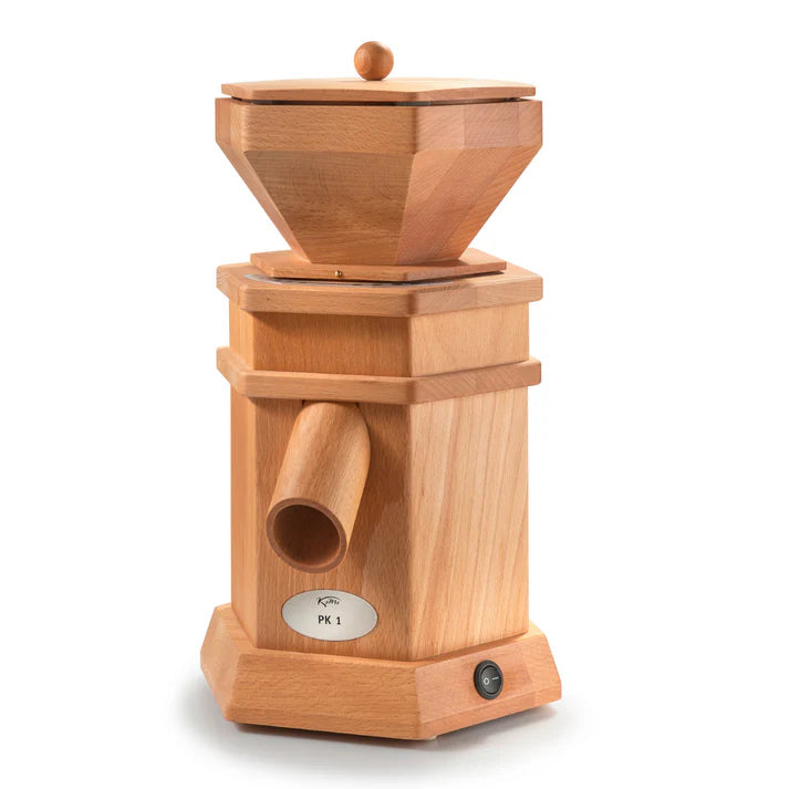 Komo PK1 Electric Grain Mill - 360 Watts - Beechwood - Available Online & In Store