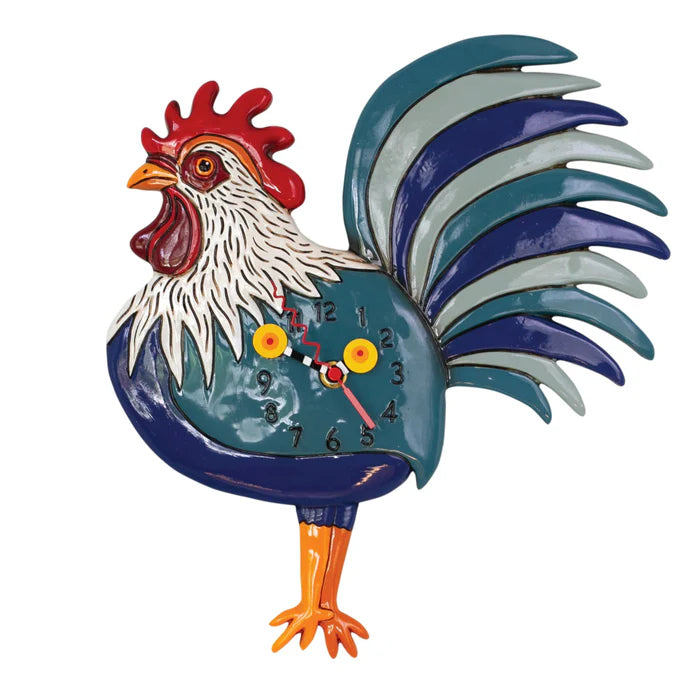 Enesco Rise N' Shine Rooster Clock