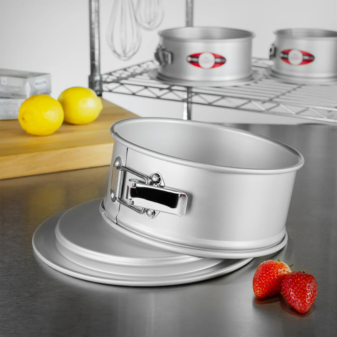 Fat Daddio's  Aluminum Springform Pan – 9x3 Inch