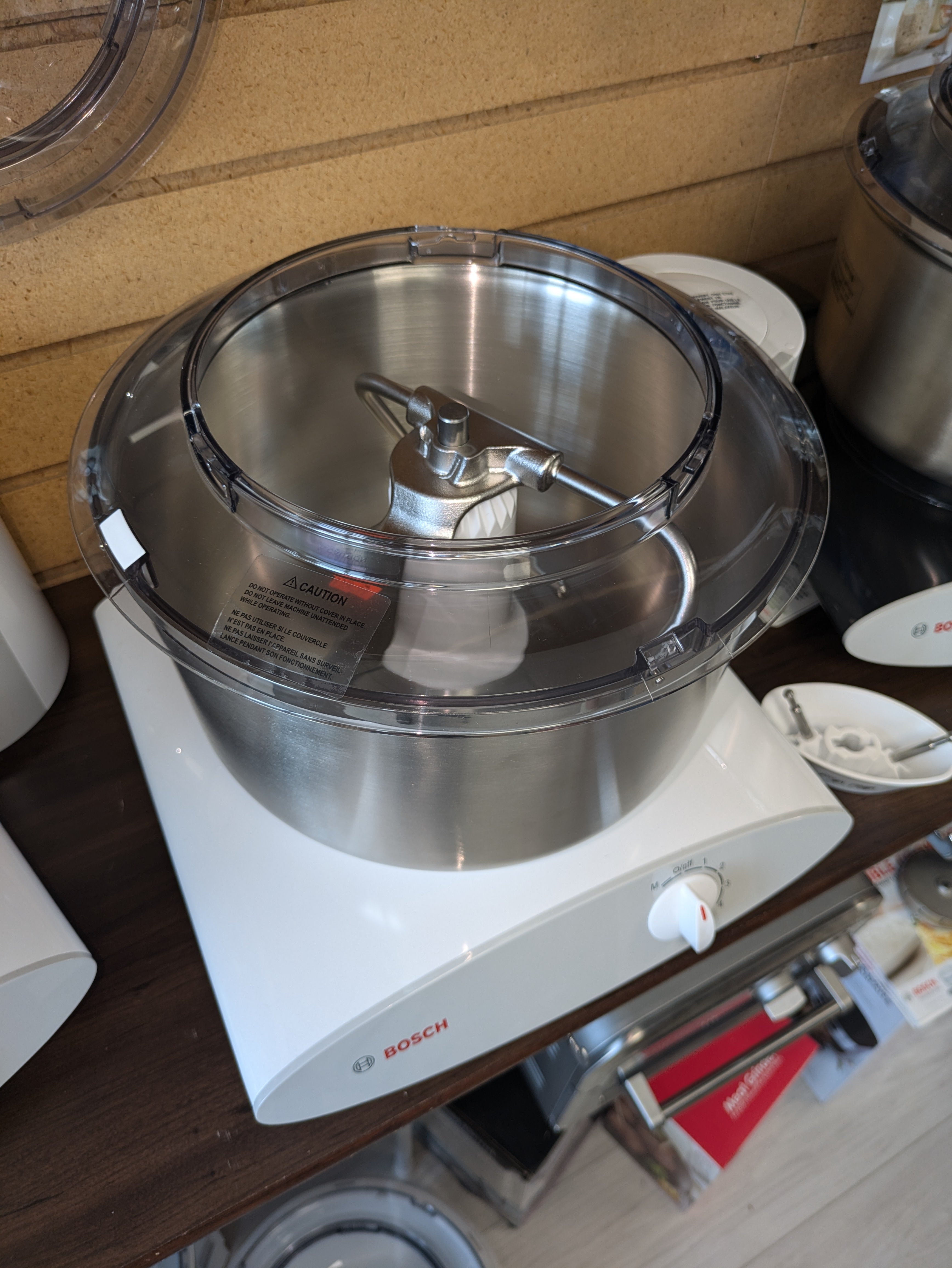 Bosch Universal Plus Mixer Stainless Steel Bundle