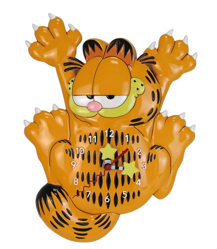 Enesco Garfield Wall Clock