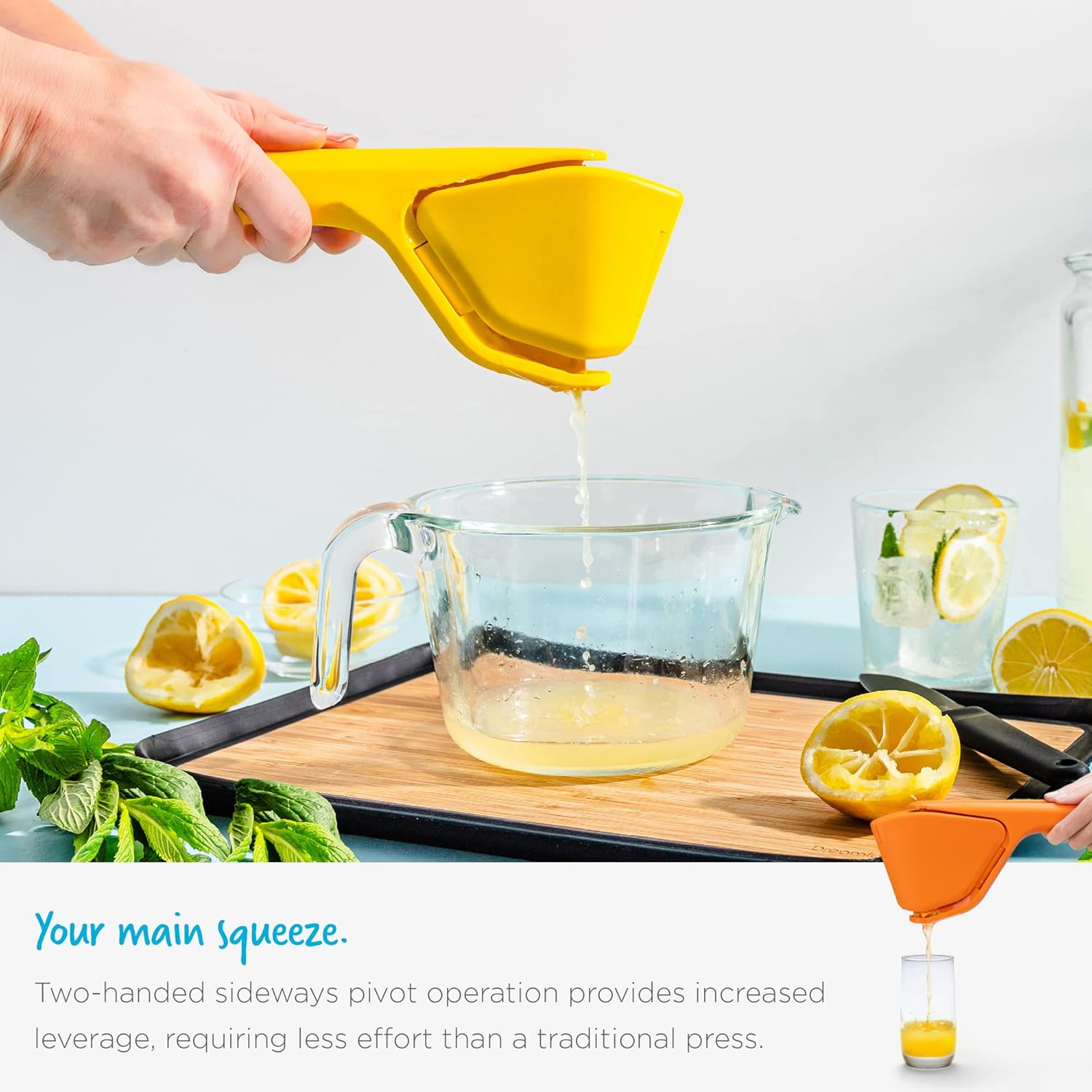 DreamFarm Fluicer - Lemon Press