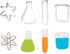 Fox Run Science Cookie Cutter Set