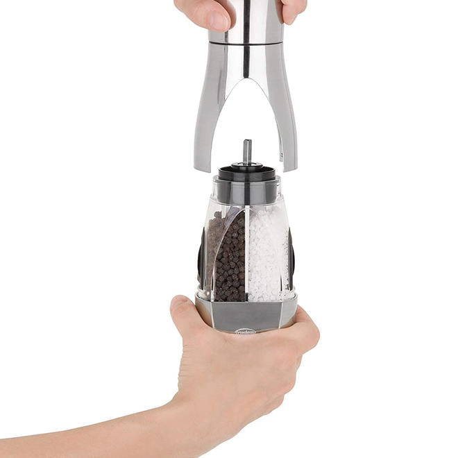 Trudeau 2-in-1 Duo Salt & Pepper Mill