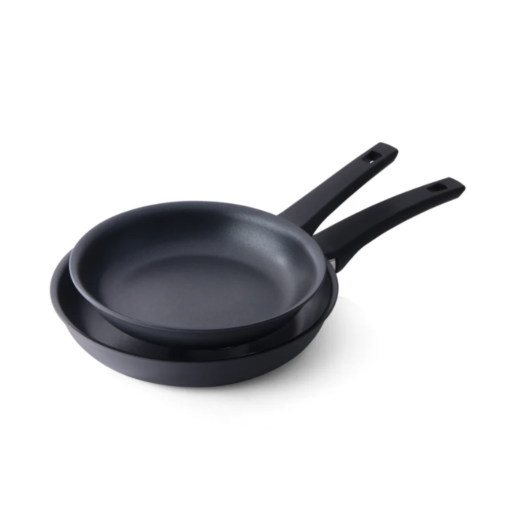 Cuisipro Soft-Touch Aluminum 8"/20.4cm & 9.5"/24.5cm Fry Pan Set