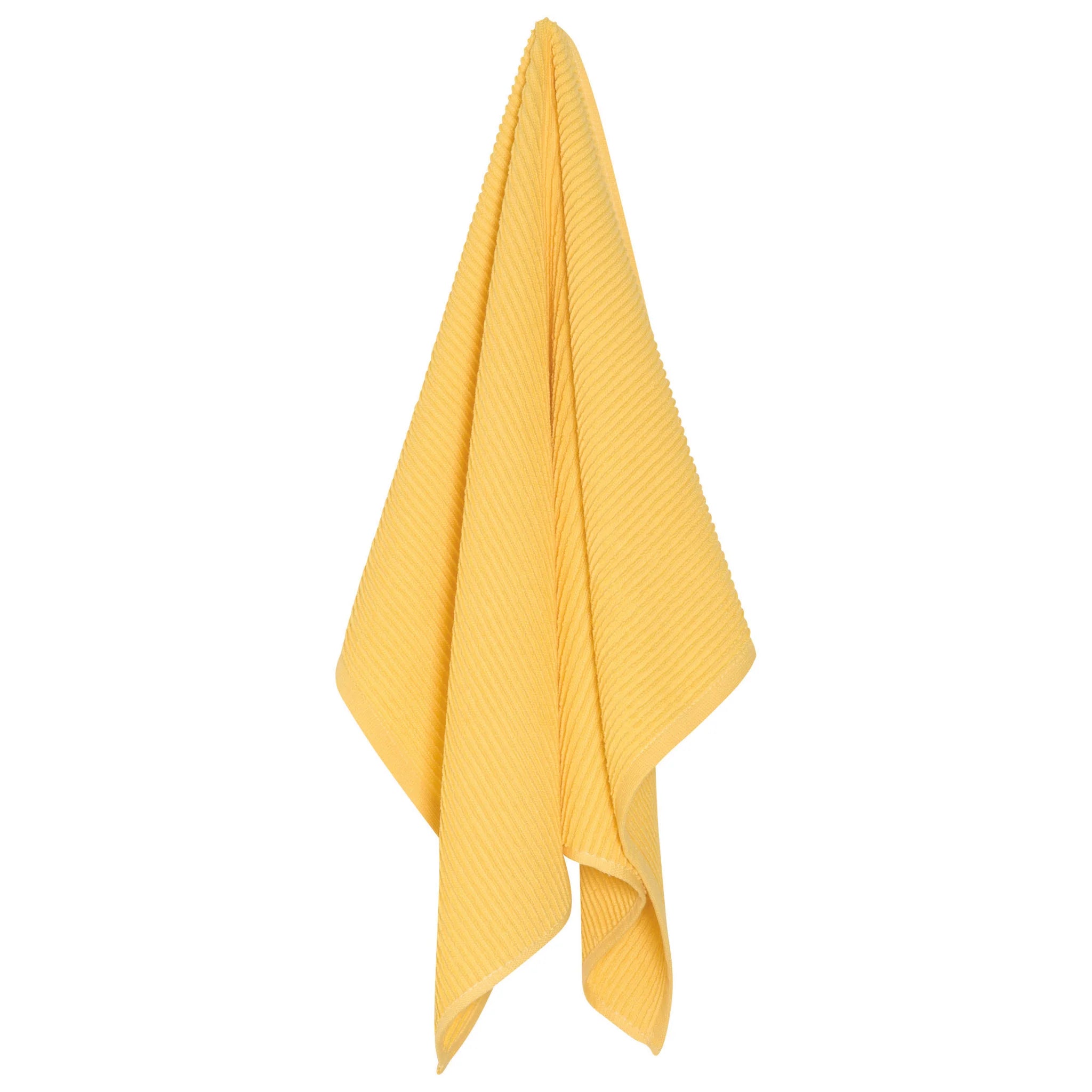 Torchon à vaisselle Ripple citron jaune Now Designs par Danica