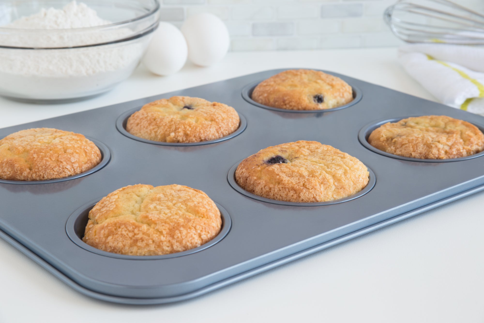 Fox Run Muffin Top Pan 4474 Great for Eggs, Buns, Muffin Tops & More