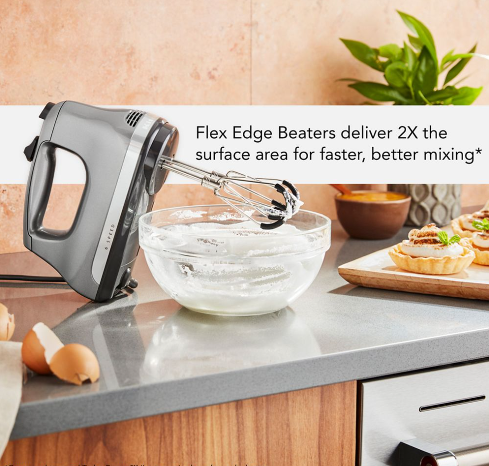 KitchenAid® Flex Edge Beater Accessory for Hand Mixer