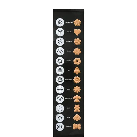 OXO Good Grips Cookie Press Set – 14-Piece with 12 Stainless Steel Disks