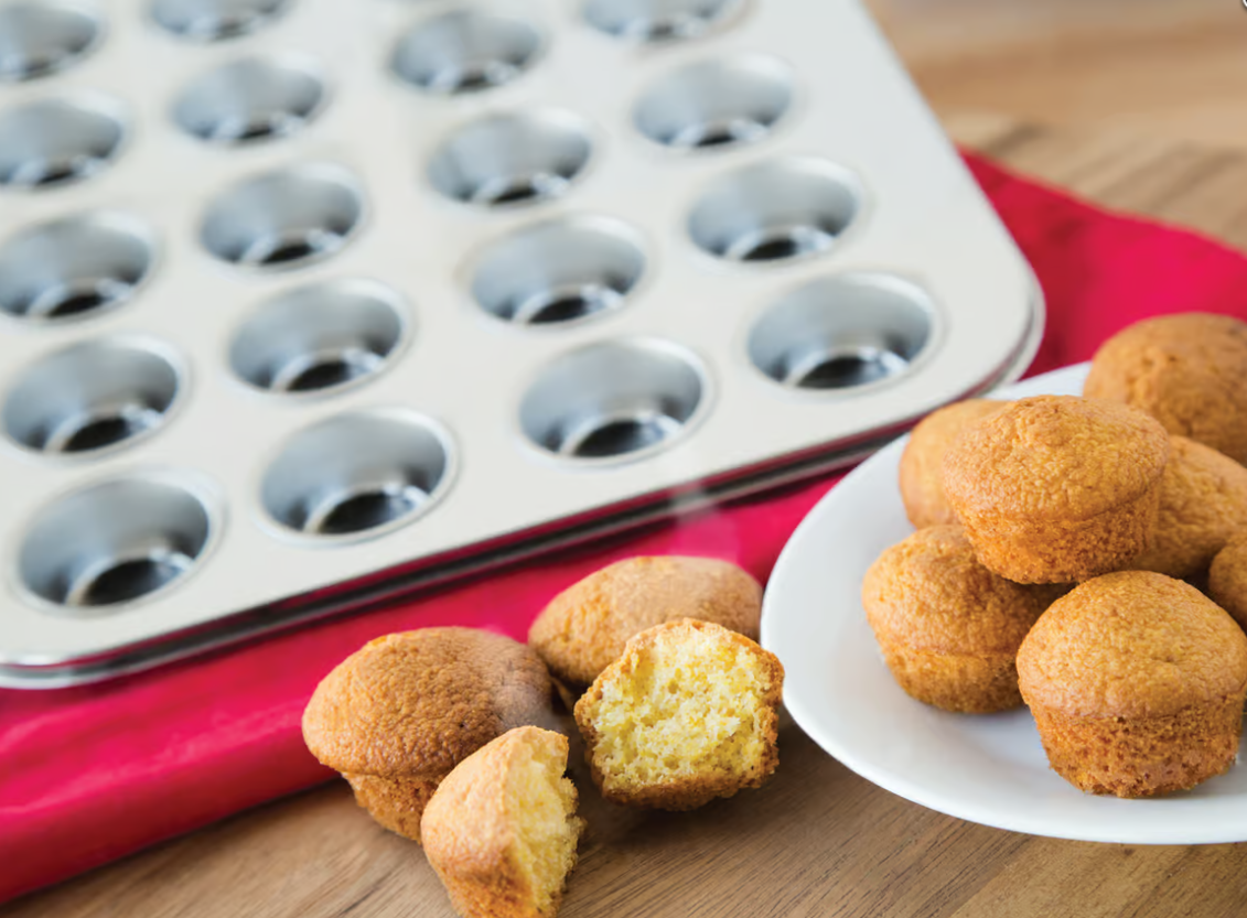 Fox Run Mini Muffin Pan - Stainless Still