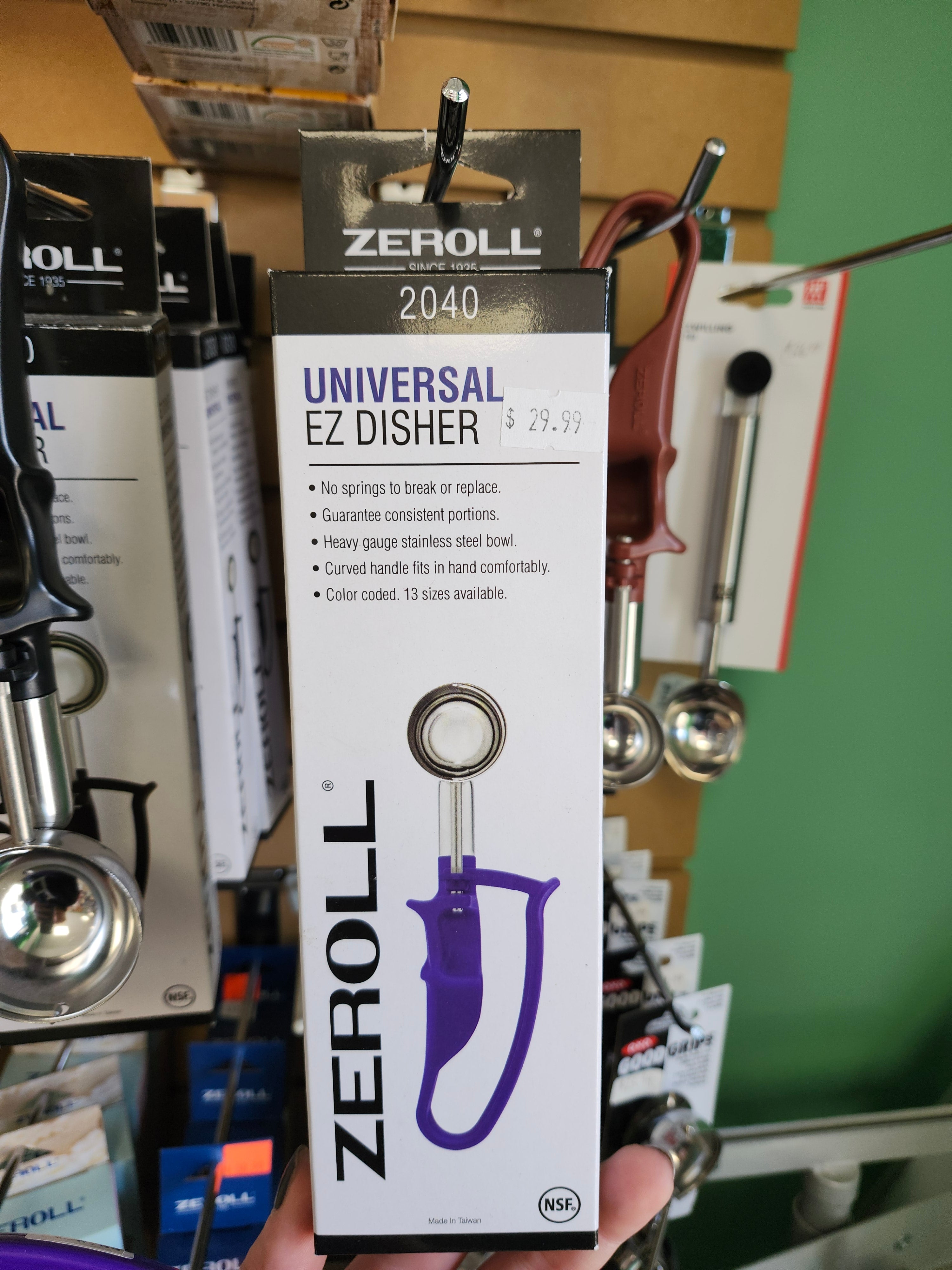 Zeroll cookie scoop #40 Orchid
