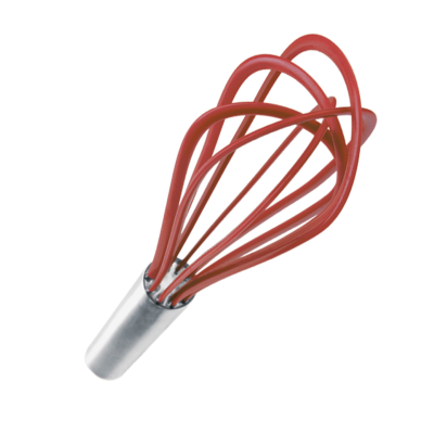 Fouet Cuisipro en silicone avec acier inoxydable, idéal pour les œufs, 10 po