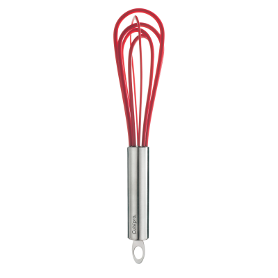 Fouet Cuisipro en silicone avec acier inoxydable, idéal pour les œufs, 10 po