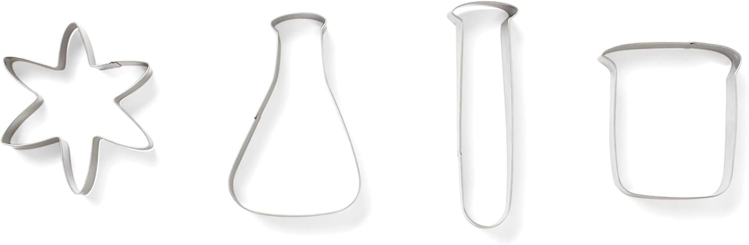 Fox Run Science Cookie Cutter Set