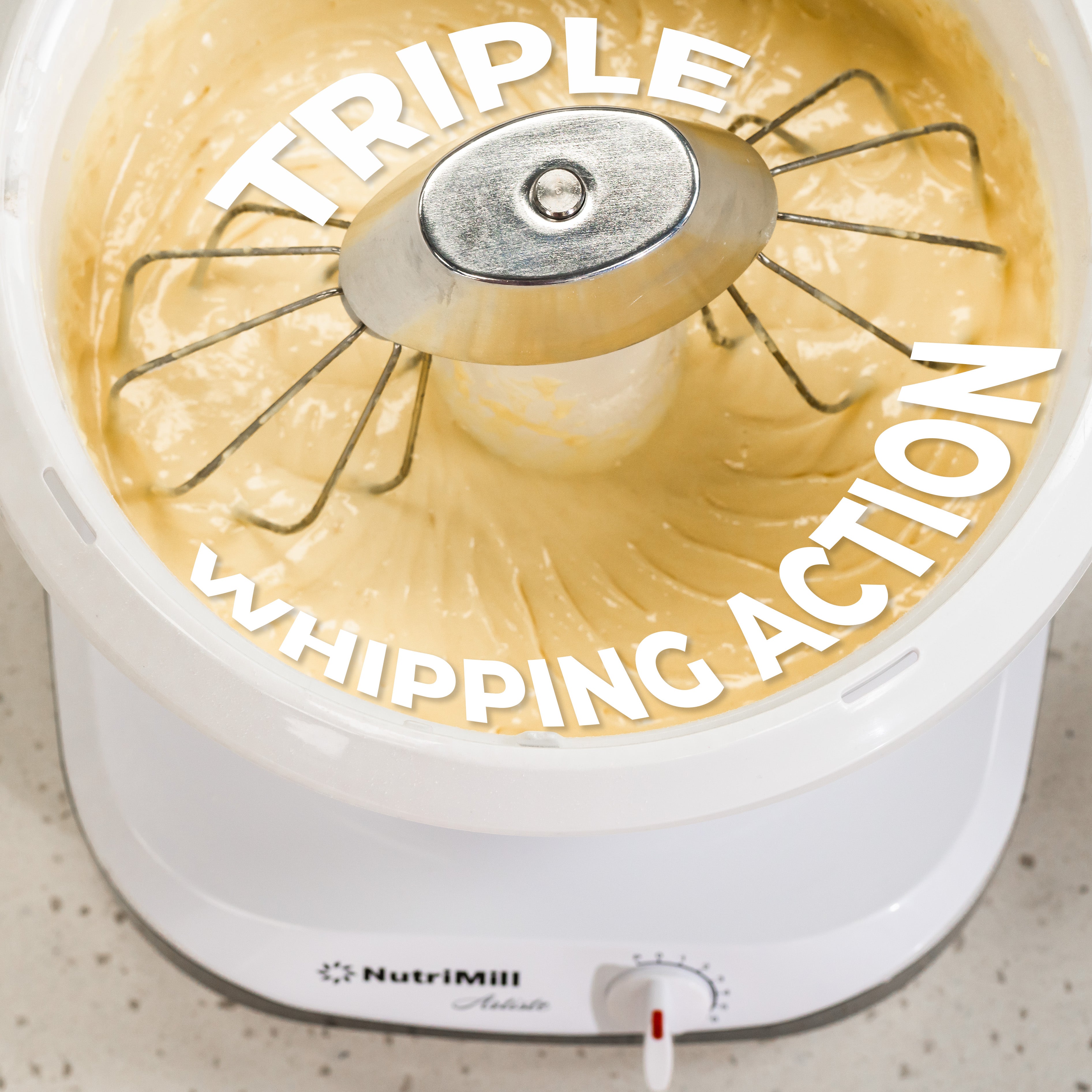 Nutrimill Artiste Mixer 500 Watts & Powerful!