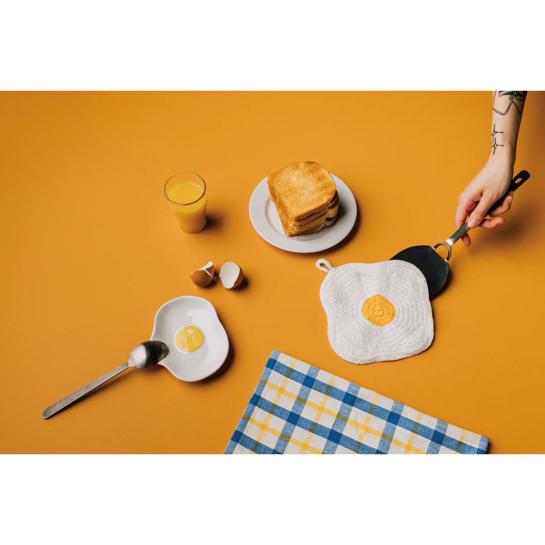 Danica Eggs Apron & Dishtowel Set