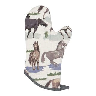 Now Designs All the pretty horses Oven Mitt