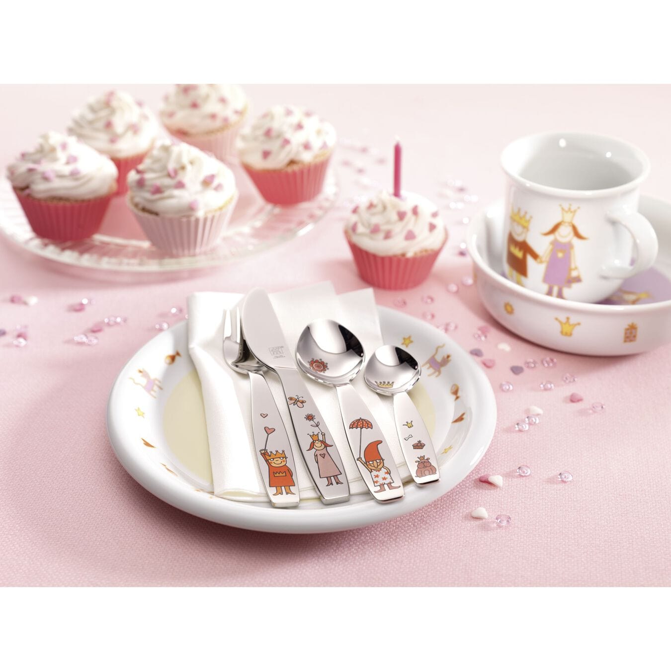 Zwilling Henckle 4 Piece Children's Flatware Set's | 5 themes to choose from
