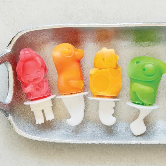 Dino Pop Mold ZK130 6 Molds with some pretty weird characters See Below!