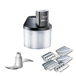 Bamix® SliceSy Food Processor Attachment - Available in Light Grey & Black