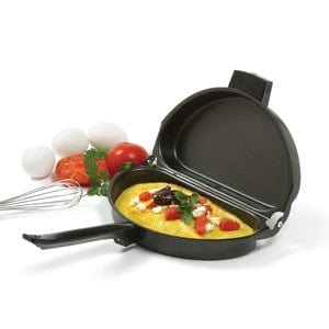 Fox Run Special Omelet Pan (Non-Stick) Easy to Use, it folds!