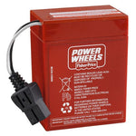 Power Wheels 6-Volt Rechargeable RED Replacement XP Battery 00801-0481 74522